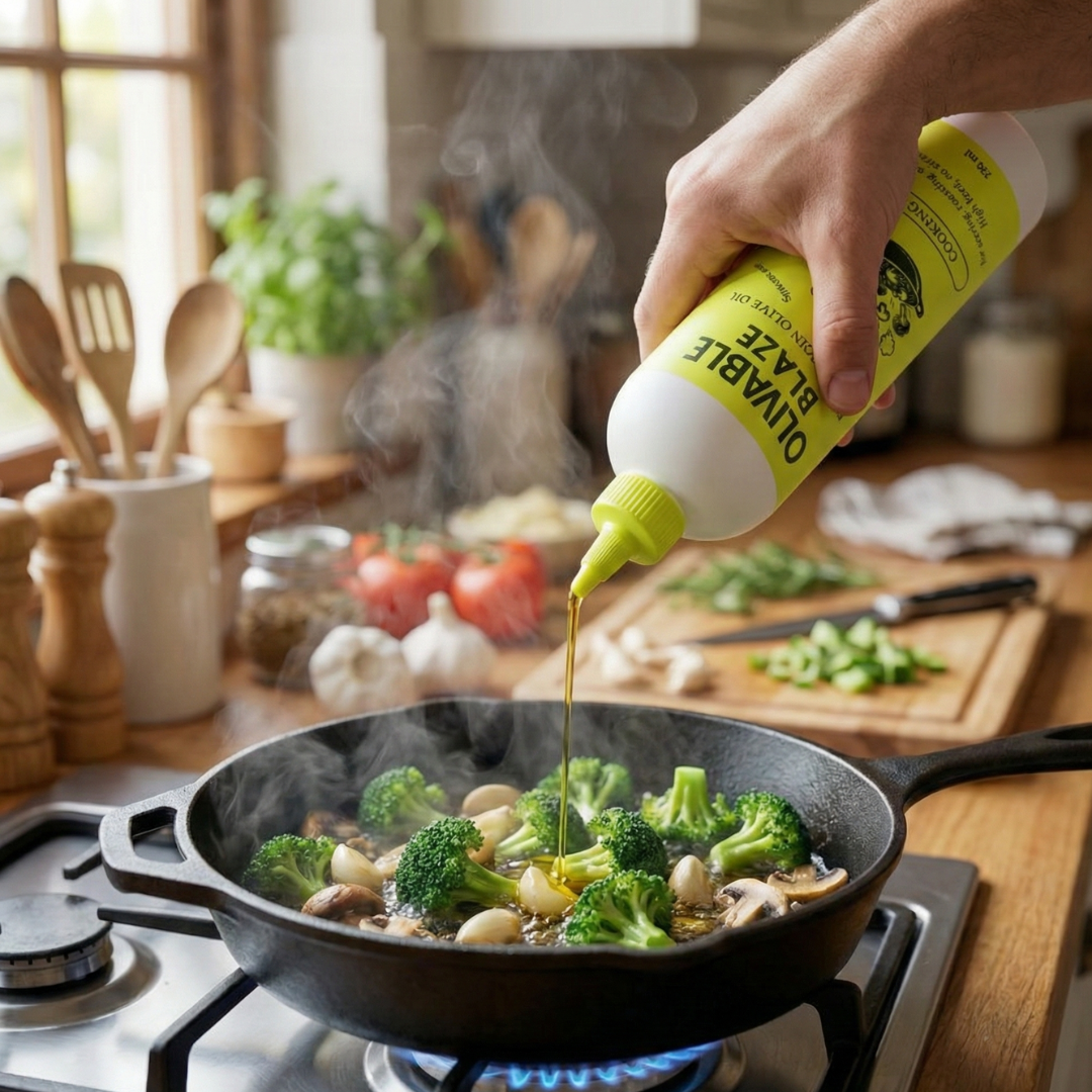 BLAZE Extra vierge olijfolie – kookolie