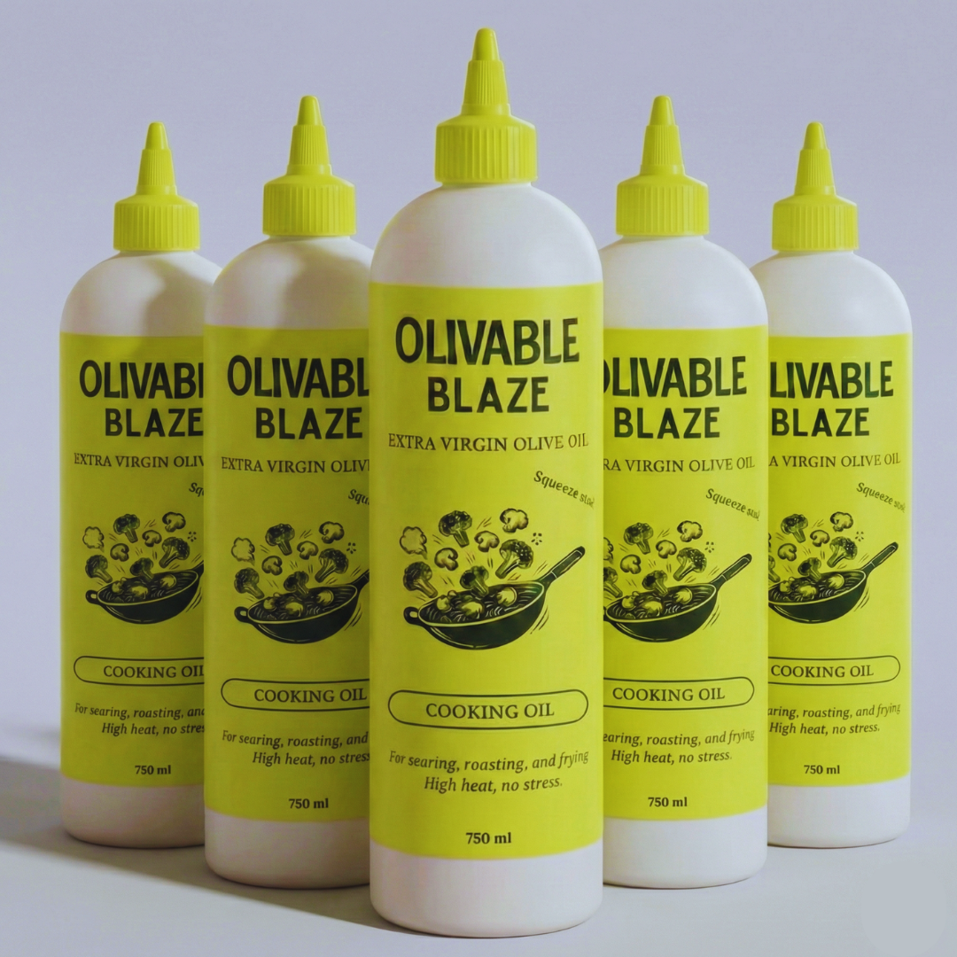BLAZE Extra vierge olijfolie – kookolie